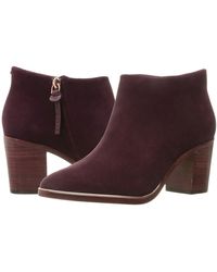 ted baker burgundy ankle boots